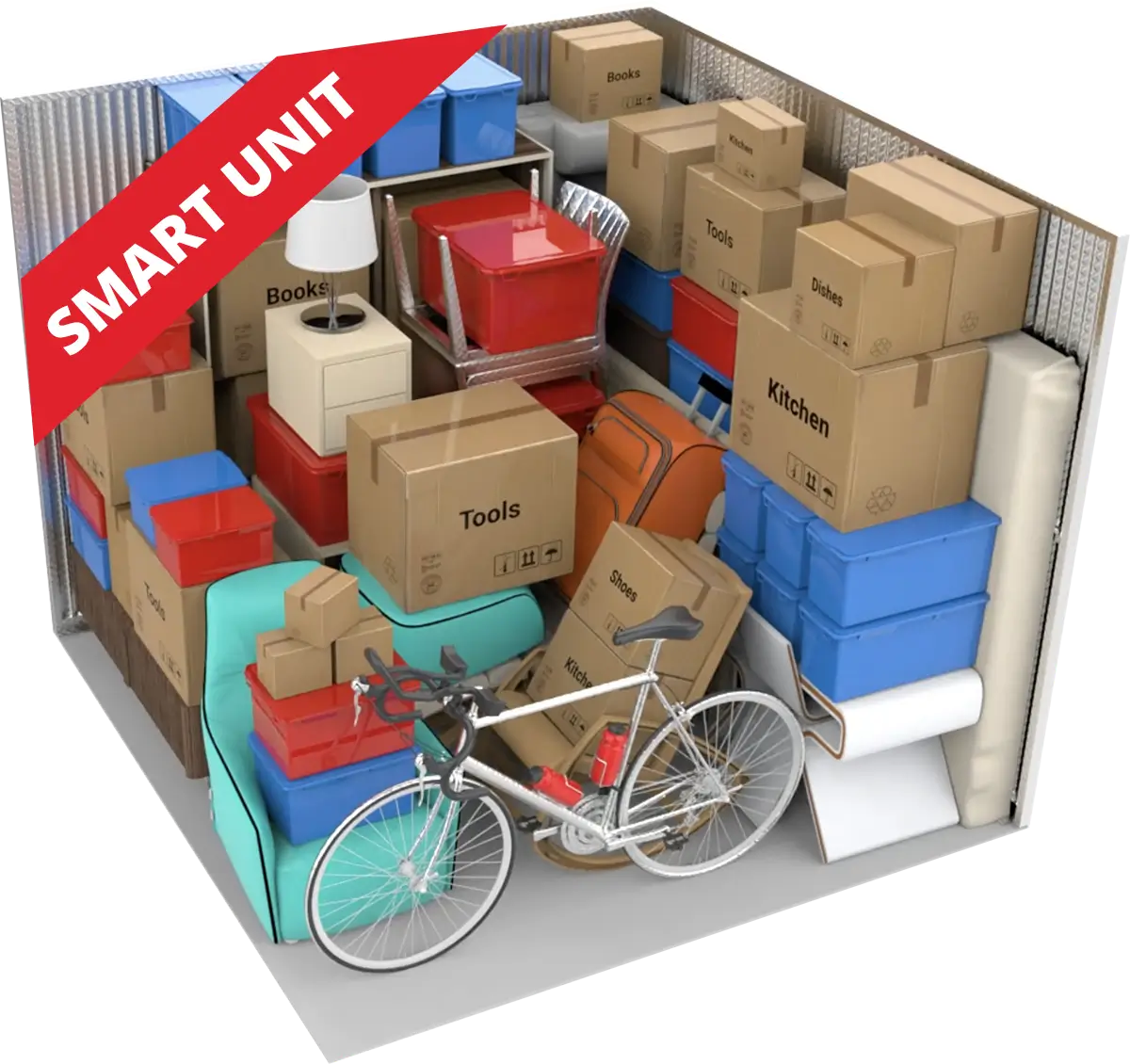 10' × 10' unit